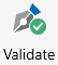 PDF Extra: validate icon